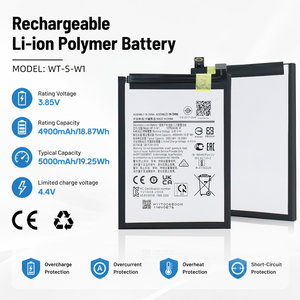 รับผลิตและจำหน่ายแบตเตอรี่โทรศัพท์มือถือ OEM ODM สำหรับ Samsung รุ่น WT-S-W1 แบตเตอรี่ความจุสูง - Product Image 4