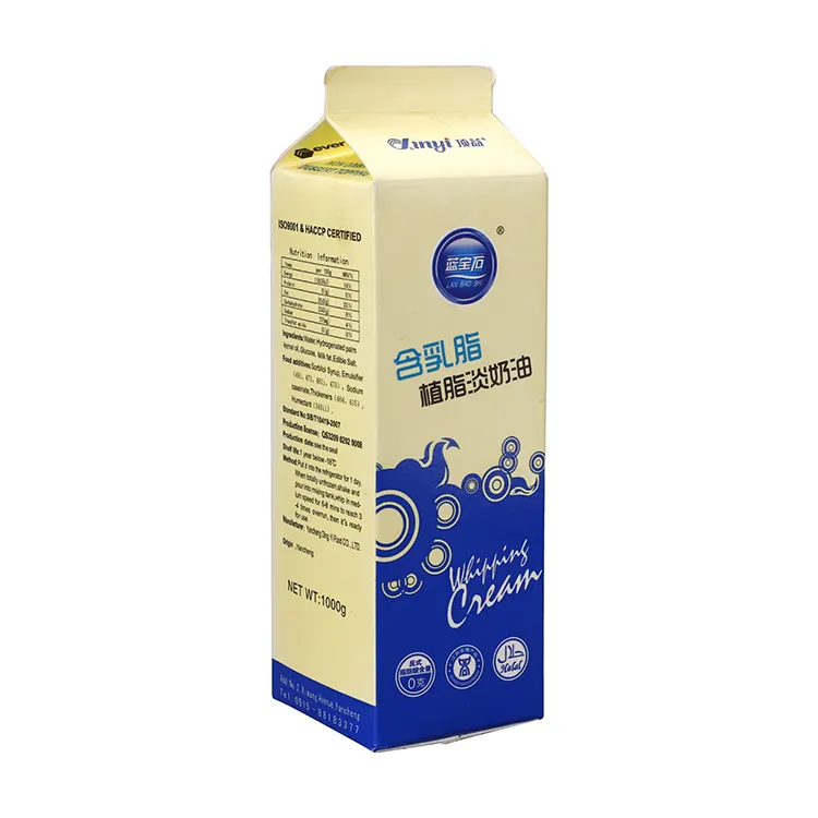Specializing in the production of milk juice 200ml-1000ml gable top box