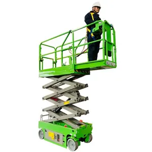 4-18m Electric Mobile Self Propelled Hydraulic Platform Electric Motor Mini Scissor Lift