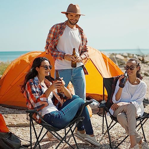 Chaise de camping pliante portable et légère de haute qualité pour la randonnée, les voyages, la plage et les pique-niques – Vente en gros usine - Product Image 4