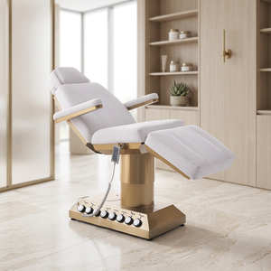 Lit de Spa Facial Électrique Nouvelle Génération en Promotion avec Accoudoirs Réglables, Trou d'Aération et Appui-tête – Idéal pour Clinique Esthétique - Product Image 1