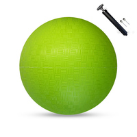 Ballons d'eau Dodge en PVC vert de 5 pouces, adaptés aux enfants pour jouer en plein air, faire de l'exercice, du yoga