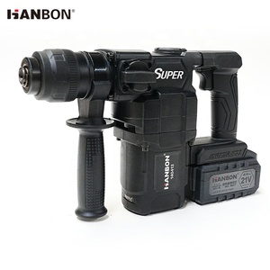 21V Lithium Battery Powerful Cordless Hammer Drill 140413 <b>Power</b> <b>Tools</b> Variable Speed Cordless Hammer 140413 140413 Elec - Product Image 3