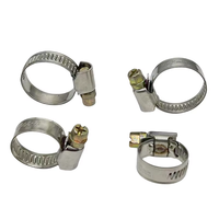 Abrazadera de Acero Inoxidable AISI 201 Estilo Alemán, 9mm 12mm de Ancho, Proveedor al por Mayor, Piezas de Reparación y Mantenimiento de Automóviles, Conexión Fuerte