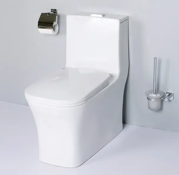 2022 vente chaude articles sanitaires en céramique Wc salle de bain cuvette de toilette marque double chasse au sol une pièce toilette