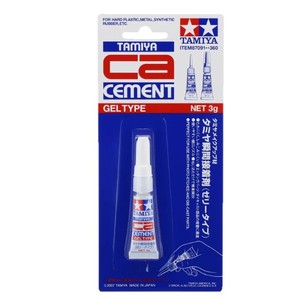 Adhesivo Tamiya Ca Cement Gel Tipo 3g para Plástico, Metal, Goma y Manualidades - Product Image 1