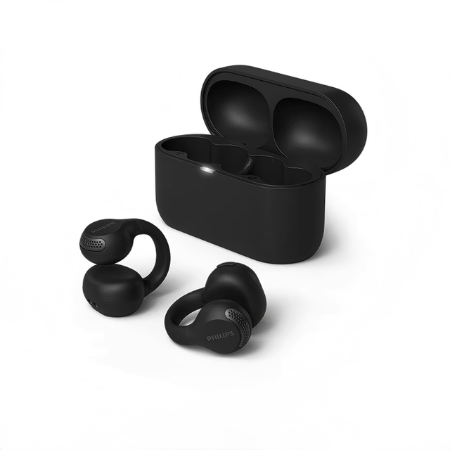 TAQ2000 AI Translation Ear Clip Earphone Wireless 5.4 Headphone Sports Gaming Open Headset HiFi Stereo Earbuds