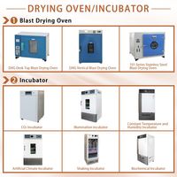 Incubadora de Temperatura Constante Industrial Pequeña para Laboratorio, Control por Microcomputadora con Ventana de Observación