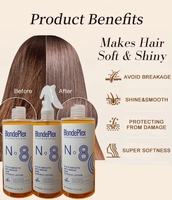 Essence capillaire anti-casse pour cheveux abîmés : nourrit, renforce, booste la brillance, 400 ml – Prévient la casse et les pointes fourchues
