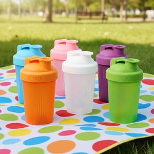 Wholesale Customized Personalized 400ML 600ml Gym Sports Plastic PP <strong>Protein</strong> Shaker Water <strong>Bottle</strong> with Custom Logo - Product Image 2