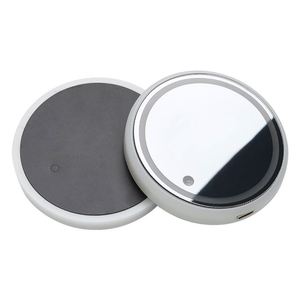 Sous-verres colorés antidérapants pour voiture, sous-verres lumineux LED rechargeables par USB solaire - Product Image 1