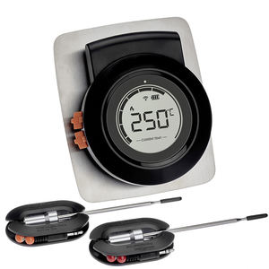 Thermomètre numérique Bluetooth pour viande et température ambiante, sonde sans fil pour <span class=keywords><strong>couvercle</strong></span> de four, <span class=keywords><strong>barbecue</strong></span>, fumoir et Kamado, OEM/ODM pris en charge - Product Image 2