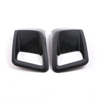 Anneau de protection décoratif pour feux antibrouillard arrière en ABS chromé brillant effet fibre de carbone, étanche, OEM, pour Dongfeng Peugeot 4008