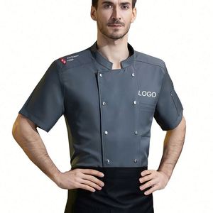 Modern Restaurant Waiter Uniform New <b>Jacket</b> Designs Uniforme De Cocina Para <b>Chef</b> - Product Image 1