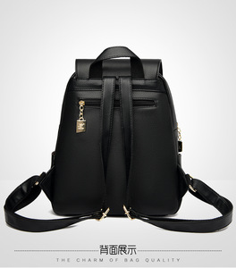 New High Quality Leather <b>Backpack</b> Women Large Capacity Travel <b>Backpack</b> <b>School</b> Bags for Teenage Girls Student <b>Backpack</b> - Product Image 4