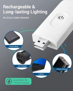 Lámpara de Escritorio LED Mini Portátil con Batería, Luz Nocturna con Protección para los Ojos para Leer Libros - Product Image 2