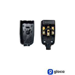 Prise murale Gloca Flying Socket 10A 2P+T noire, norme italienne 250V, lot de 5 - Product Image 4