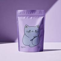 Kemasan Pouch Aluminium Foil Custom Print IPACK dengan Zipper Top untuk Makanan Hewan Peliharaan, Mie, Jelly, Camilan - Dapat Didaur Ulang