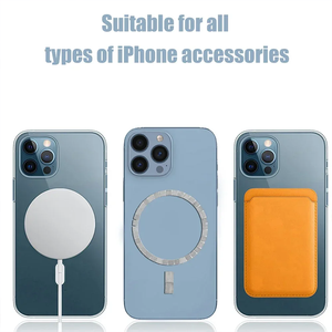 เคสโทรศัพท์แม่เหล็กใสสำหรับ iPhone 16 Plus Pro Pro Max  วัสดุ TPU ป้องกันด้านหลัง รองรับการชาร์จไร้สาย - Product Image 3