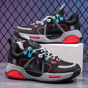 Low-Top <strong>Outdoor</strong> Casual <strong>Basketball</strong> <strong>Shoes</strong> - Best-Selling for Students, Large Size, Anti-Slip <strong>Basketball</strong> <strong>Shoes</strong> - Product Image 3