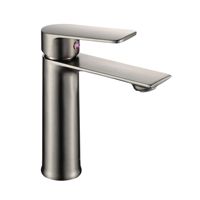 Robinet monotrou moderne pour lavabo à domicile Robinet de lavabo à eau chaude et froide Noyau en céramique Robinet de lavabo de salle de bain
