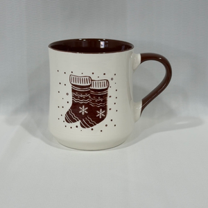 Customized 550ML Double-Sided Pattern Ceramic Coffee Mug New Model <b>Large</b> Volume Color Glaze for Business <b>Gifts</b> - Product Image 6