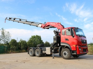 <span class=keywords><strong>Camion</strong></span> tracteur Shacman 6X4 Shenbai <span class=keywords><strong>35</strong></span> tonnes avec grue articulée hydraulique pliable à flèche articulée, télécommande, pompe Huade, modèle court - Product Image 4