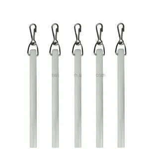 Fiberglas Vorhangs tab Zauberstab Stab, 3/8 "Zoll Durchmesser, 3ft, 4ft, 5ft, 6ft, 7ft, 8ft Fiberglas Vorhang Zugstange