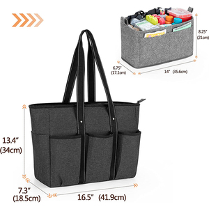 Bolsas <span class=keywords><strong>de</strong></span> enfermera para el <span class=keywords><strong>trabajo</strong></span> <span class=keywords><strong>Bolsa</strong></span> <span class=keywords><strong>de</strong></span> enfermería Múltiples bolsillos Organizador impermeable Cremallera superior <span class=keywords><strong>Bolsa</strong></span> clínica para enfermería - Product Image 3