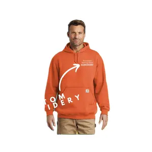 high quality custom logo hoodie manufacturers 100% cotton embroidered hoodie own logo brand customized mens pullover hoddies