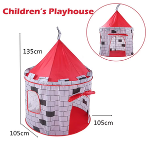 Carpa de Juego Plegable Suave para Niños, Casa de Príncipe, Castillo de Juguete para Interiores y Exteriores - Product Image 4
