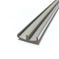 Pita Pinggir Fleksibel PVC Motif Kayu Bentuk T Perekat Sendiri untuk Lemari, Ketebalan 0.4-3mm, Permukaan Mengkilap Tinggi, Terbuat dari ABS