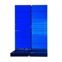 Pantalla LED de 8 capas, 360 grados, 360 grados, rotación con un clic, combinación flexible con dos grupos de pantallas giratorias según sea necesario