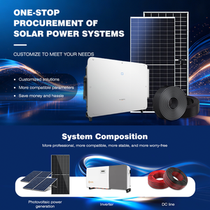 Fuente de Alimentación Estable de 24 Horas para <span class=keywords><strong>Centro</strong></span> de Datos, Sistema de Energía Solar Comercial a Gran Escala de 1000KW - Product Image 4
