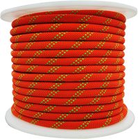 Corde statique de 10,5 mm en nylon, longueur et couleur personnalisables, vente en gros d'usine, pour équipement d'escalade B2B et de sauvetage