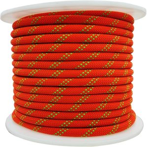 Corde statique <span class=keywords><strong>de</strong></span> 10,5 mm en nylon, longueur et couleur personnalisables, vente en gros d'usine, pour équipement d'escalade B2B et <span class=keywords><strong>de</strong></span> sauvetage - Product Image 1