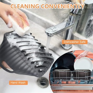 Rivestimento in <span class=keywords><strong>Silicone</strong></span> Antiaderente Personalizzabile <span class=keywords><strong>per</strong></span> <span class=keywords><strong>Friggitrice</strong></span> <span class=keywords><strong>ad</strong></span> <span class=keywords><strong>Aria</strong></span>, Teglia Riutilizzabile in <span class=keywords><strong>Silicone</strong></span> <span class=keywords><strong>per</strong></span> <span class=keywords><strong>Friggitrice</strong></span> <span class=keywords><strong>ad</strong></span> <span class=keywords><strong>Aria</strong></span> a Doppio Cestello Ninja - Product Image 2
