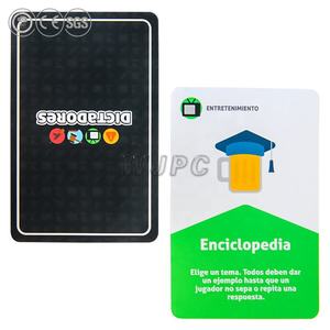 Cartes de jeu personnalisées imprimées, papier de haute qualité, design unique, OEM, vente en gros, papier d'art 300 g/m², jeux de cartes - Product Image 6