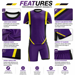 Nuevo Uniforme de Fútbol Cómodo para Hombre, Color y Talla Personalizables, Uniforme de Fútbol Transpirable con Logotipo - Product Image 5