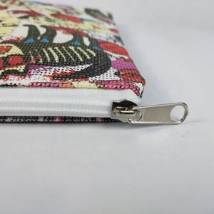 Bolsa de artículos cosméticos impermeable, bolsa de maquillaje, bolsa de cosméticos, bolsa de maquillaje de malla colorida de nailon - Product Image 4