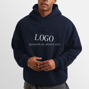 เสื้อฮู้ดสไตล์สตรีทแวร์ของผู้ชายเสื้อมีฮู้ดโอเวอร์ไซส์ผ้าฝ้าย100% เทอร์รี่สไตล์สตรีทแวร์กำหนดได้450เอง - Product Image 5