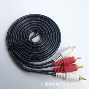 Câble audio vidéo RCA 2RCA vers 2RCA mâle-mâle 1,5m 3m 5m 20m, fil de cuivre plaqué or pour audio et vidéo - Product Image 5