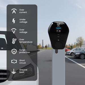 Station de <span class=keywords><strong>Recharge</strong></span> pour <span class=keywords><strong>Voiture</strong></span> Électrique Bidirectionnelle V2G Wallbox 7kW 22kW OCPP 2.0.1 Niveau 2 en Gros de Chine - Product Image 5