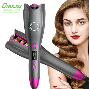 Máy sấy tóc ép tóc Curler gốm heatless xách tay không dây tự động xoay tóc Curler