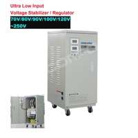 Régulateur de tension automatique AVR à très basse tension d'entrée 70V/80V/90V/100V/120V~250V, stabilisateur SVC-3000VA, Estabilizador De Voltaje 220V