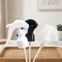 Bouteilles pulvérisatrices en plastique 200 ml 300 ml 500 ml, blanches, vides, avec pulvérisateur déclencheur pour désinfection