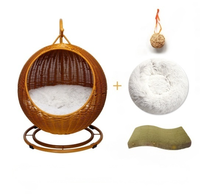 Maison de chat Villa, détachable et lavable, Cage de chat domestique, lit pour chien, lit pour chat, fournitures pour animaux de compagnie