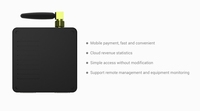 Boîte de paiement mobile IoT Feitian QZ60WP avec code QR (Wi-Fi, DC12V, 1.8W, courant max 300mA, largeur d'impulsion 15-110ms)
