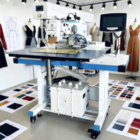 Machine à coudre industrielle polyvalente, machine à coudre robuste pour vêtements, idéale pour la couture et la production de vêtements