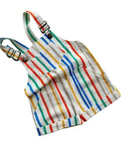 Nuovi Arrivi Abbigliamento Estivo per Bambini Salopette Colorata Regolabile con <span class=keywords><strong>Bretelle</strong></span> in Metallo 100% Cotone Twill Tute da Gioco per Ragazzi e Ragazze - Product Image 2